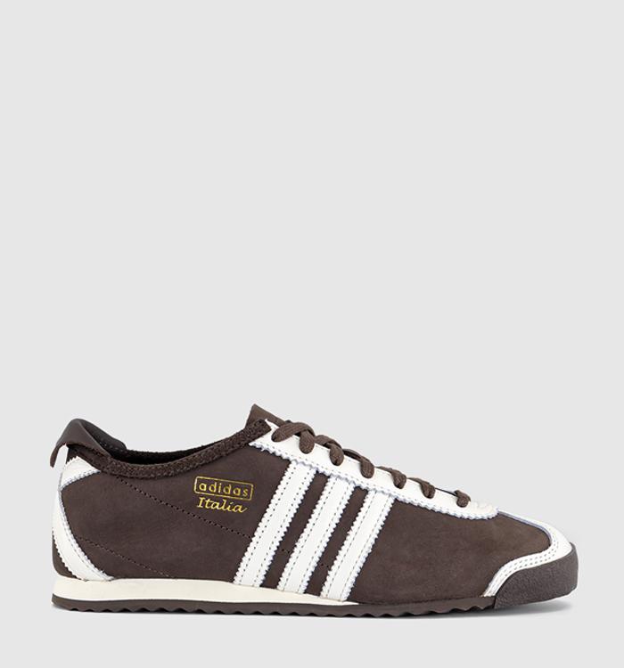 adidas Italia 60s Trainers Brown Off White Cream White