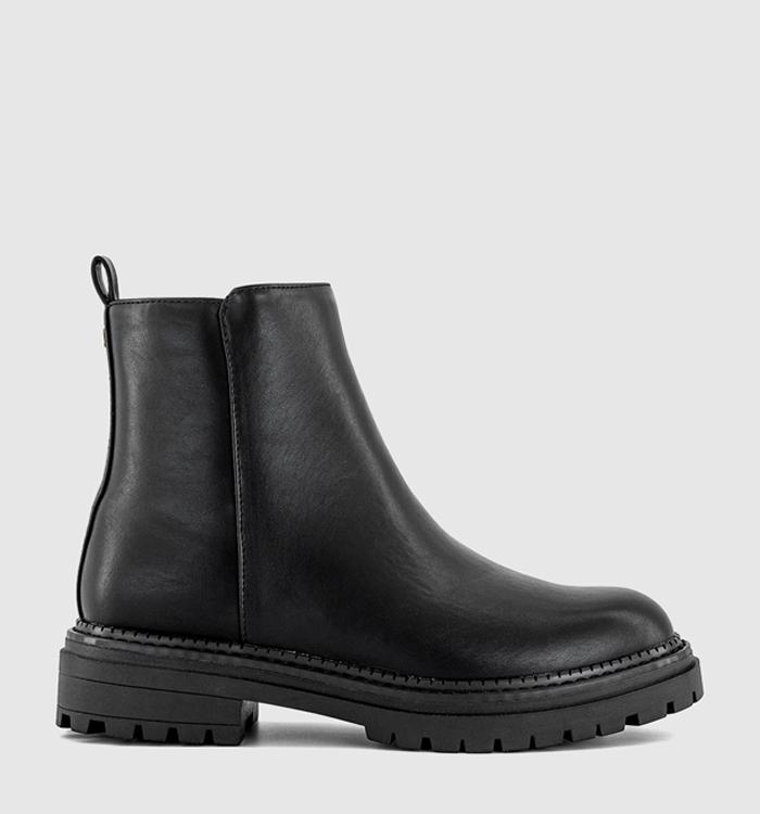 OFFICE Alani Chunky Ankle Boots Black