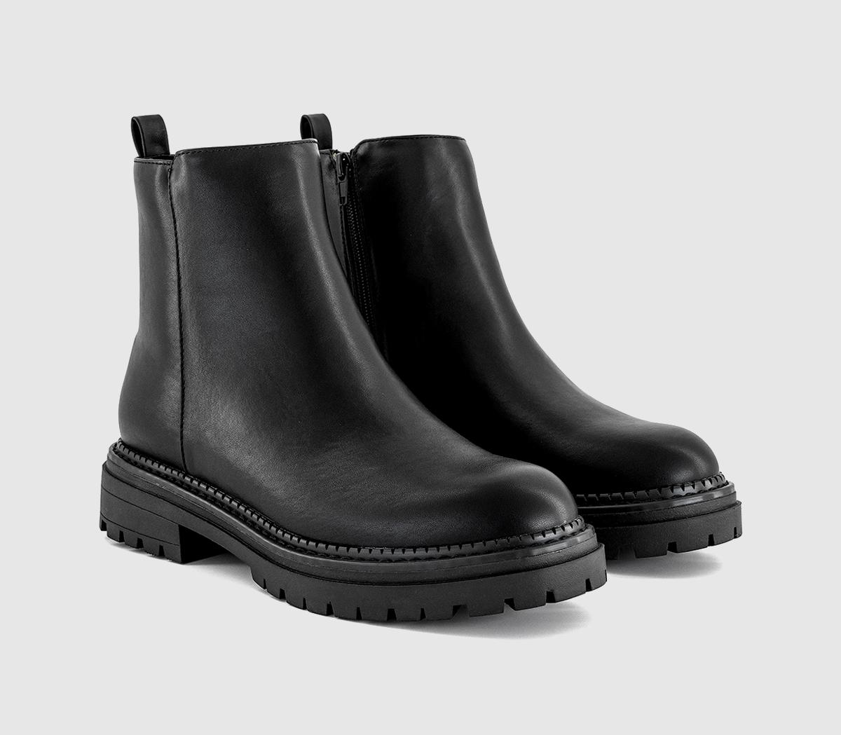 OFFICEAlani Chunky Ankle BootsBlack