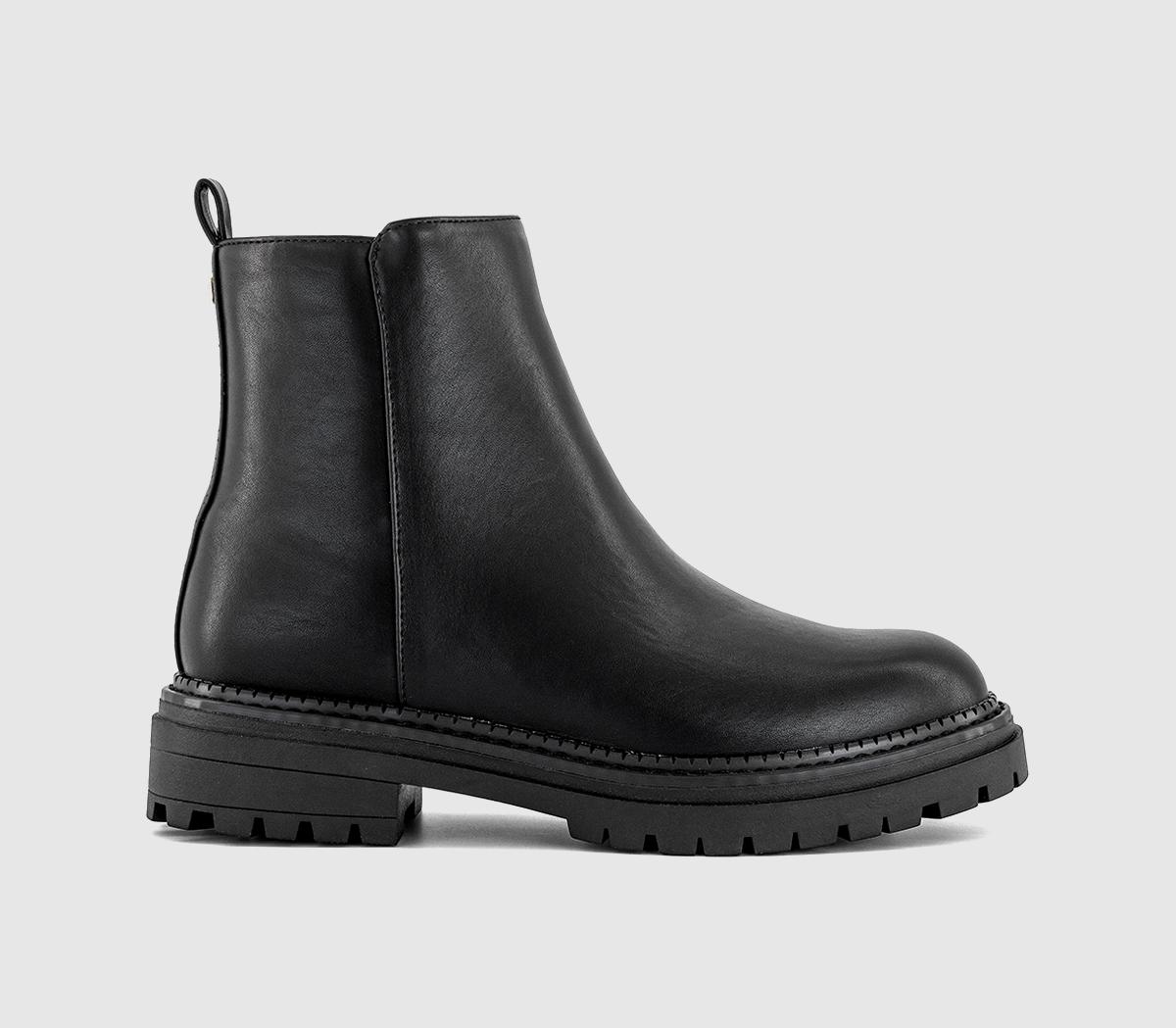 OFFICEAlani Chunky Ankle BootsBlack