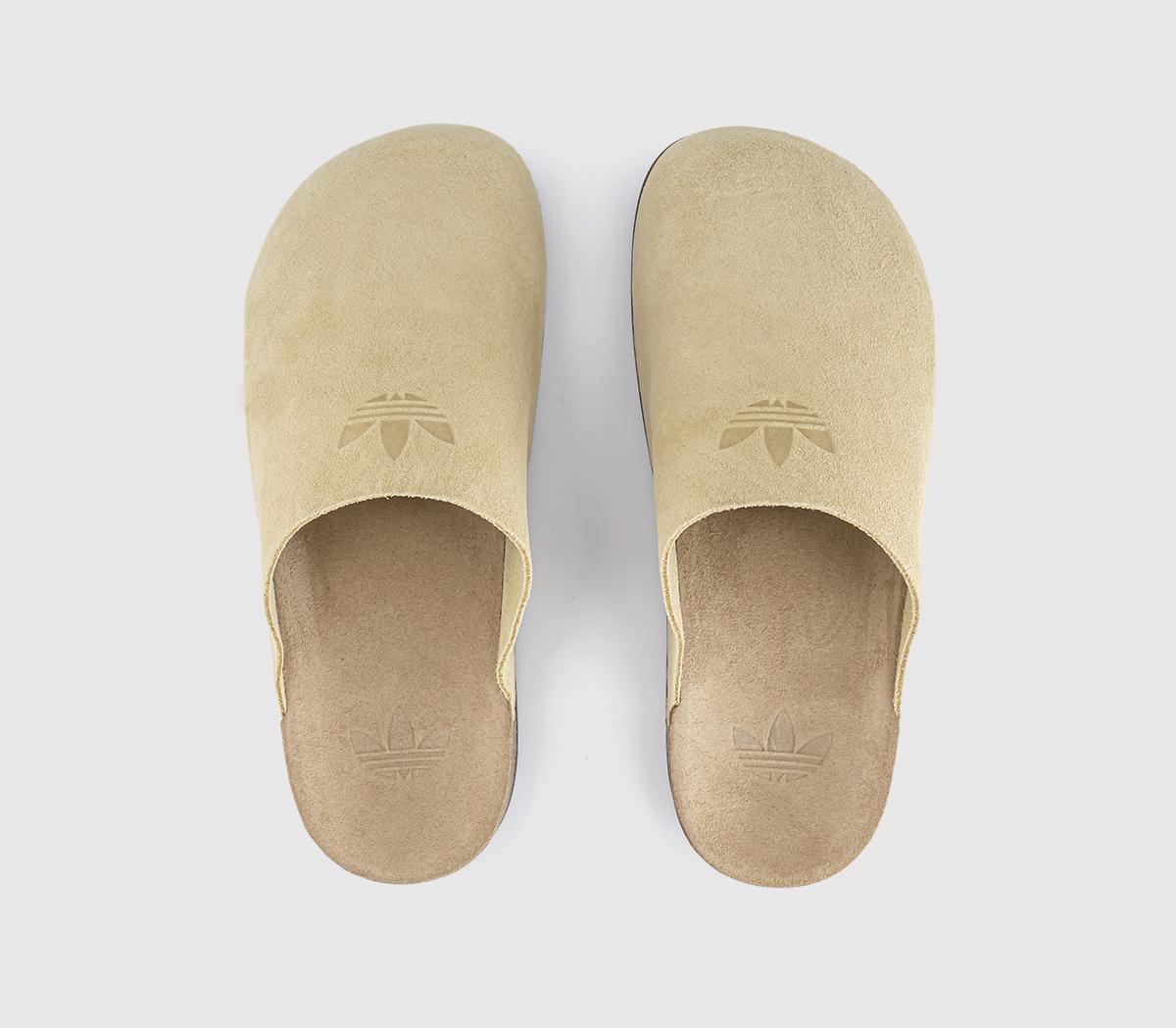 adidasAdimulesGolden Beige Golden Beige Gum