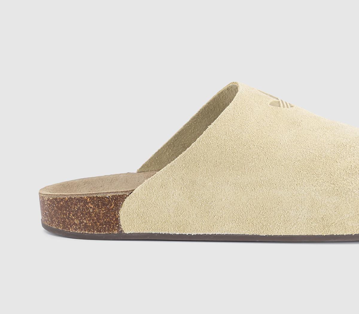 adidasAdimulesGolden Beige Golden Beige Gum