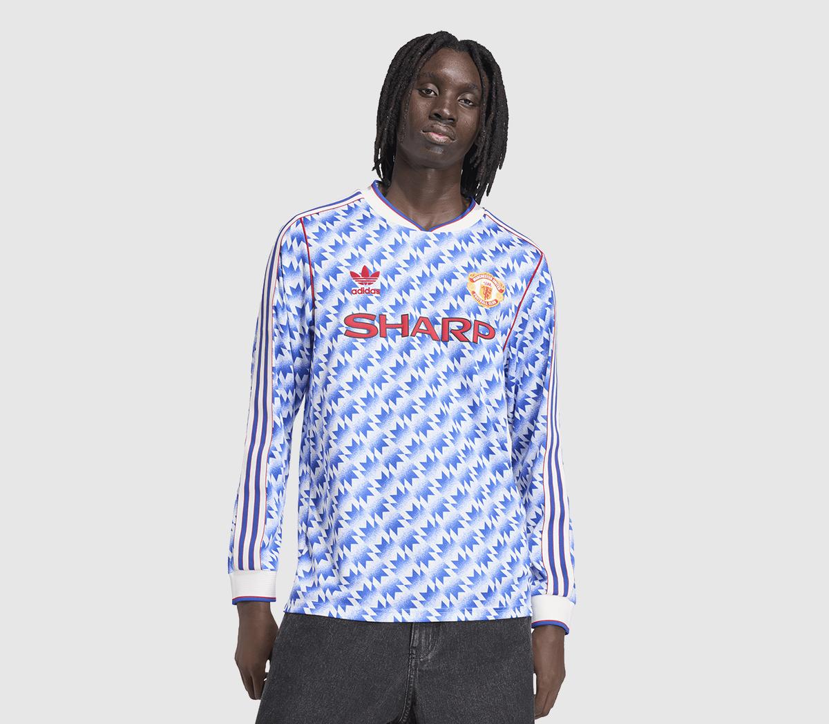 adidasMUFC A Jersey 90 LongsleeveMulticolor