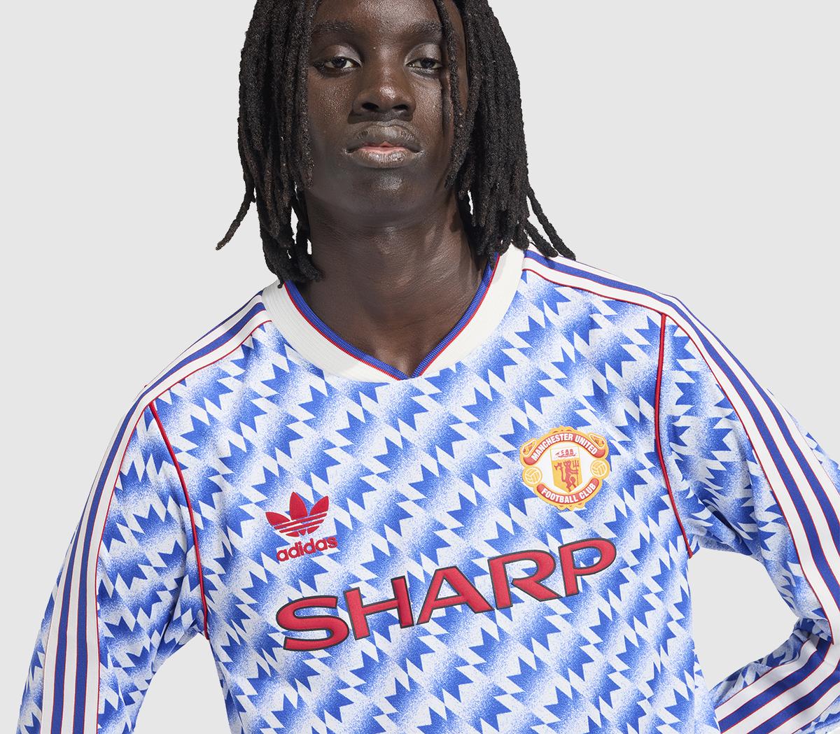 adidasMUFC A Jersey 90 LongsleeveMulticolor