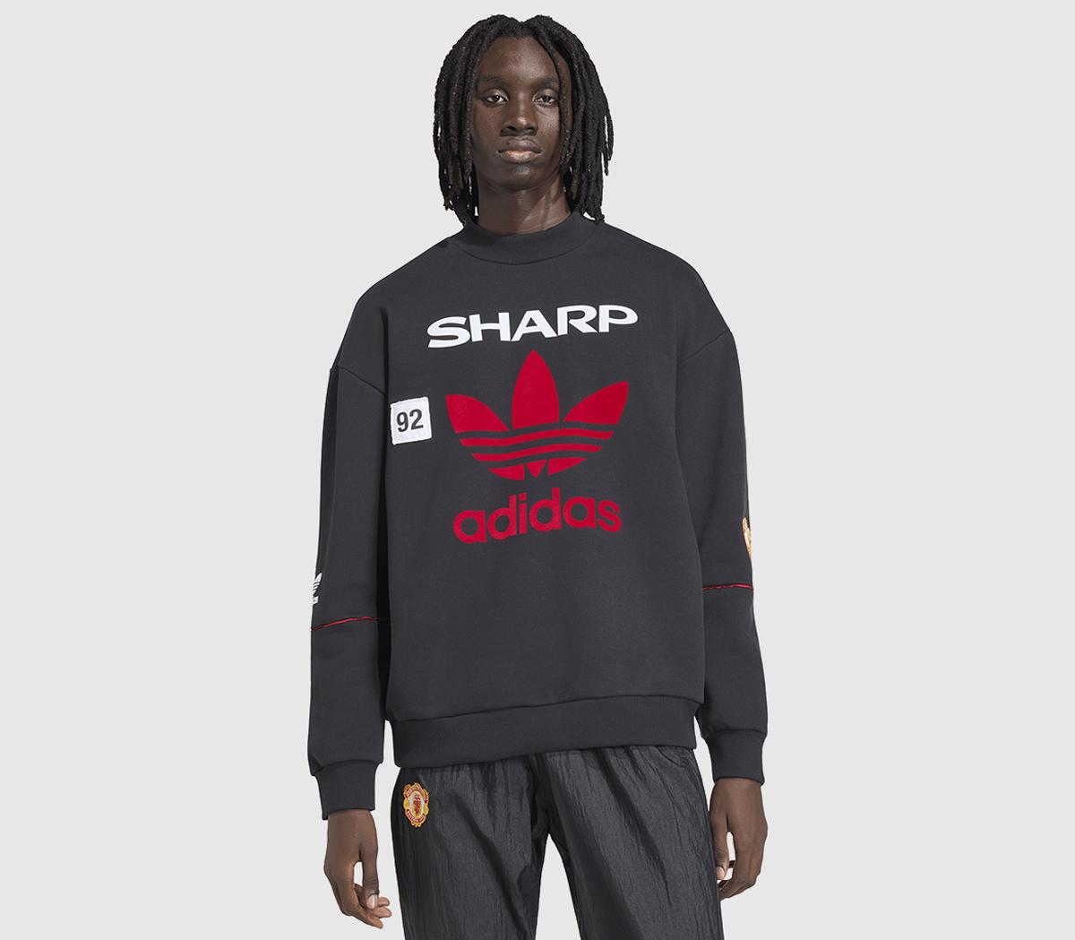 adidasMUFC Sweatshirt 90Black
