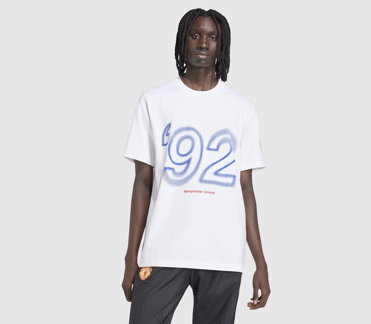 adidasMUFC Tee 90White