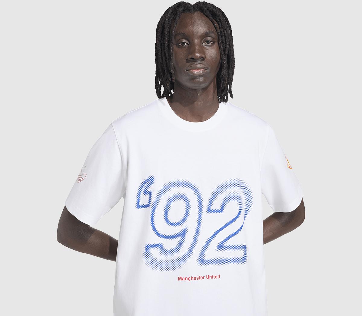 adidasMUFC Tee 90White