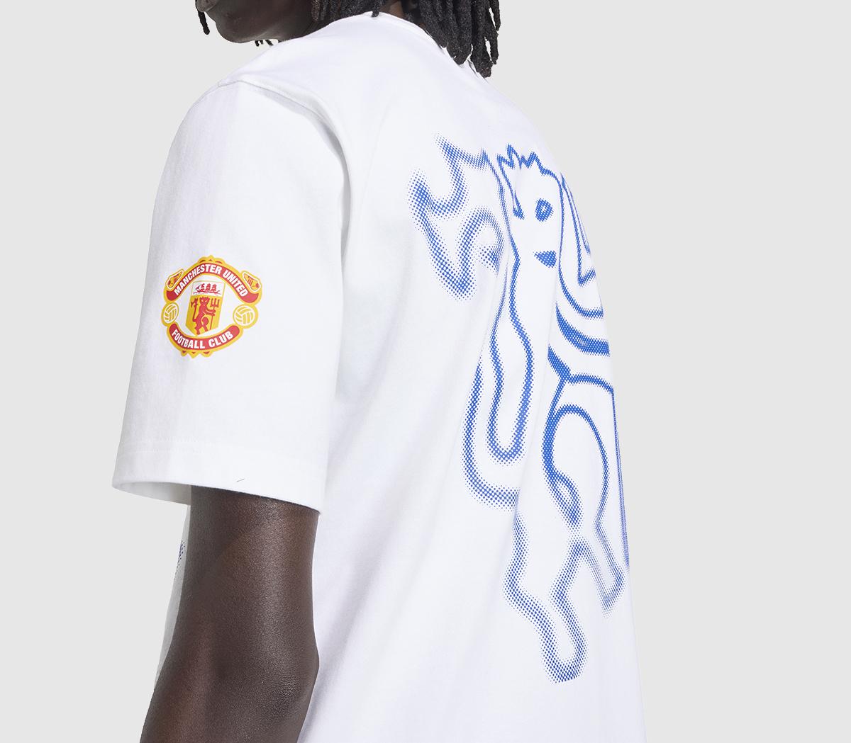 adidasMUFC Tee 90White