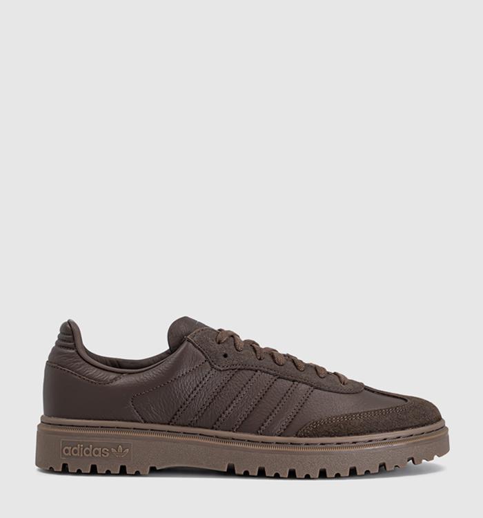 adidas Samba LX Freizeit Trainers Brown Brown Gum