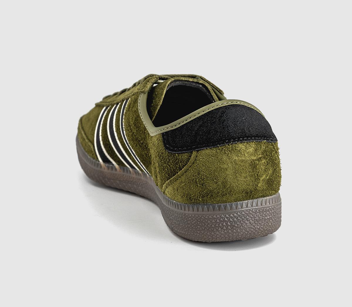 adidasGralfy SPZL TrainersChalk White Gum Aurora Ivy
