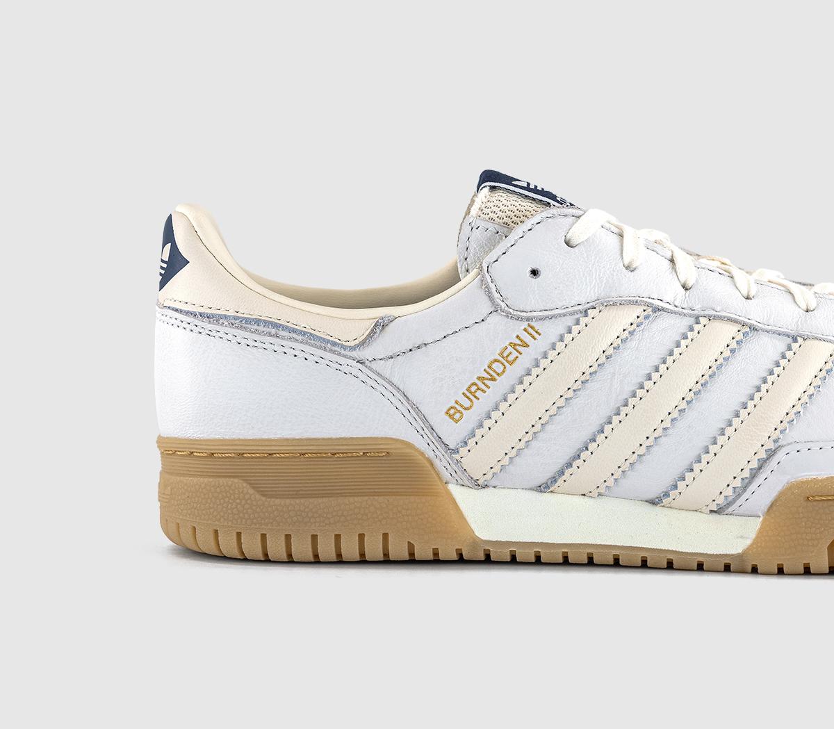 adidasBurnden II SPZL TrainersWhite Cream White Off White