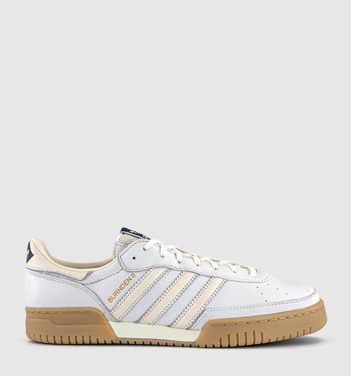 adidas Burnden II SPZL Trainers White Cream White Off White