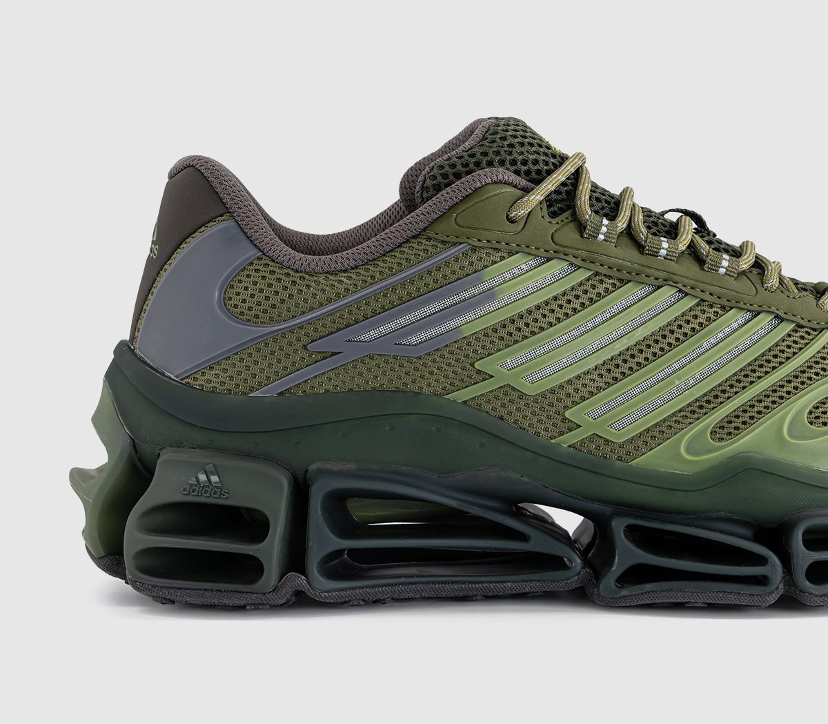 adidasMegaride Ag TrainersDust Green Shadow Olive Core Black