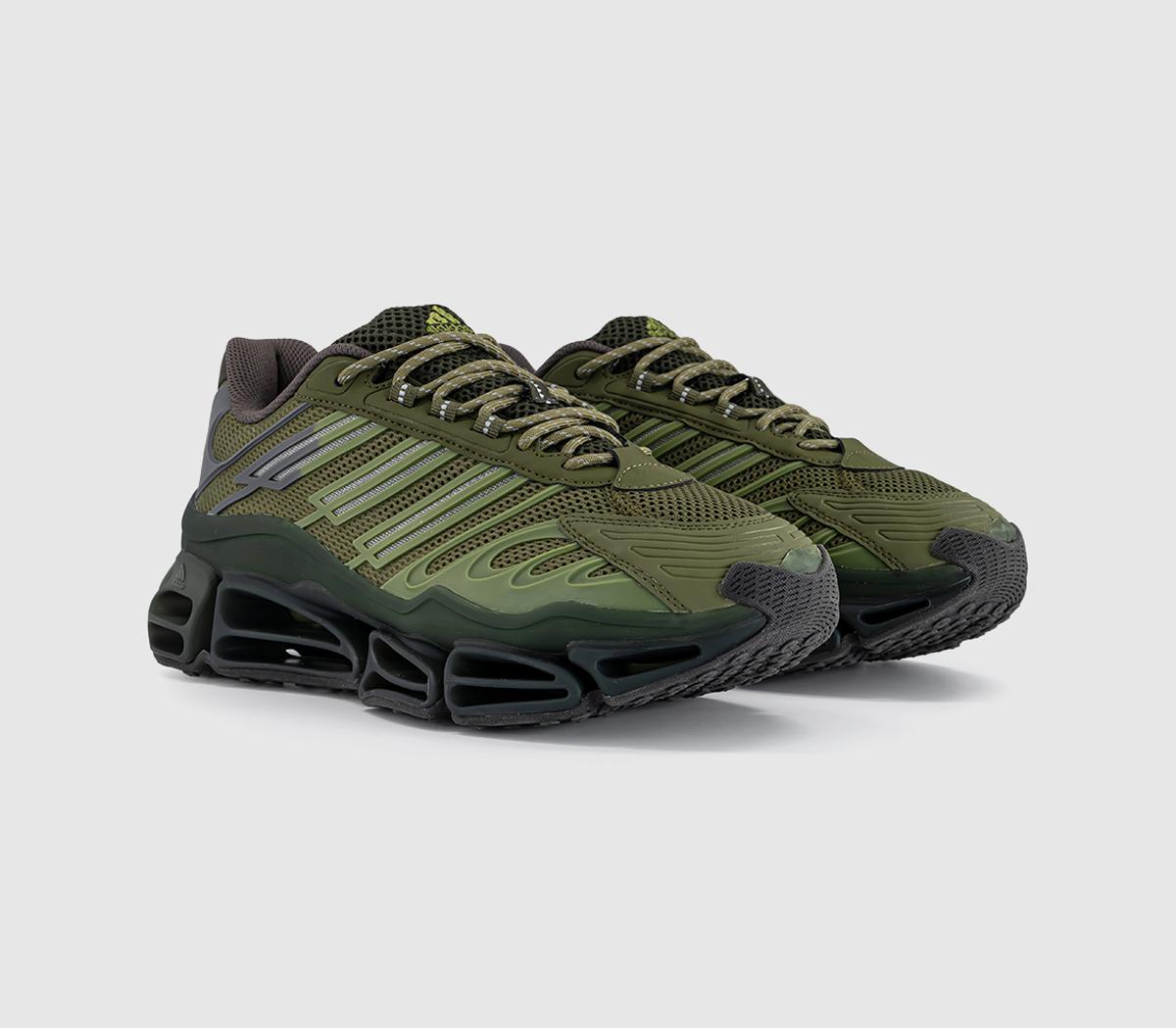 adidasMegaride Ag TrainersDust Green Shadow Olive Core Black