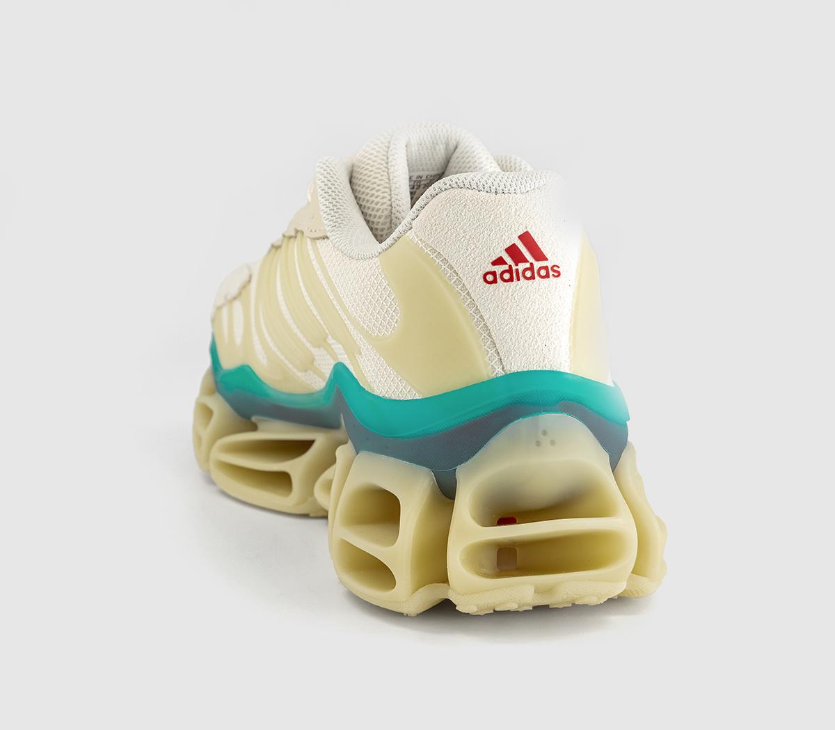 adidasMegaride AG TrainersChavarria Cream White Bright Yellow Blue