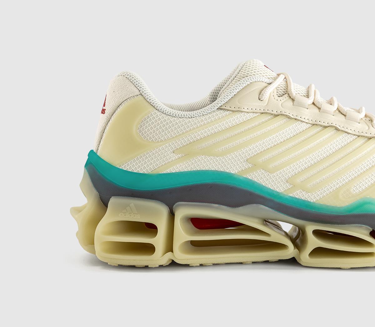 adidasMegaride AG TrainersChavarria Cream White Bright Yellow Blue