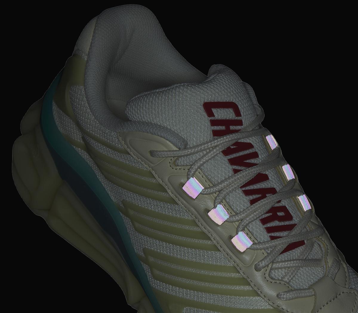 adidasMegaride AG TrainersChavarria Cream White Bright Yellow Blue