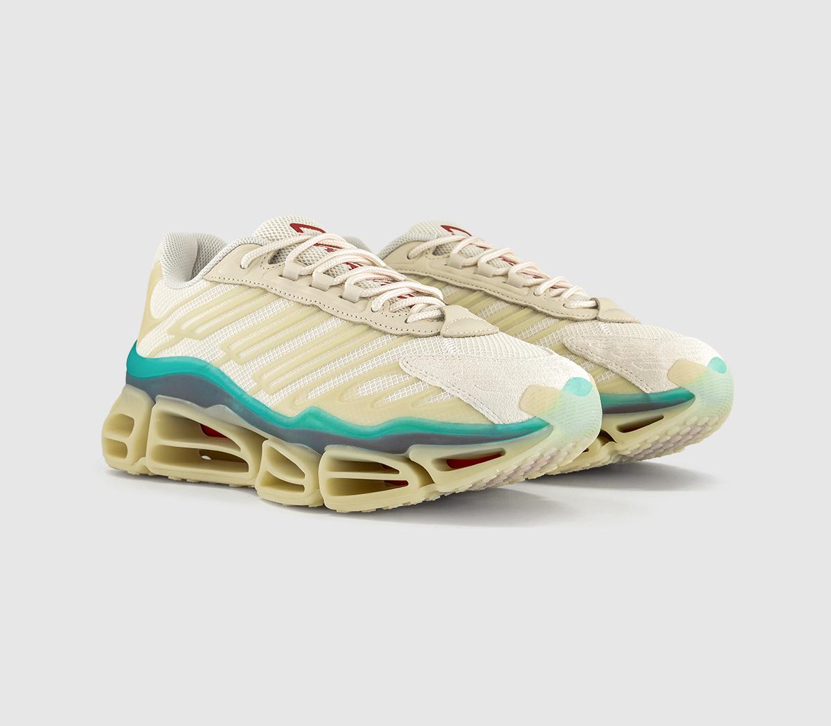 adidasMegaride AG TrainersChavarria Cream White Bright Yellow Blue