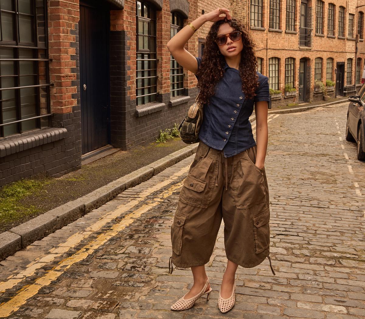 OFFICEMarais Basket Weave Slingback Court HeelsCream