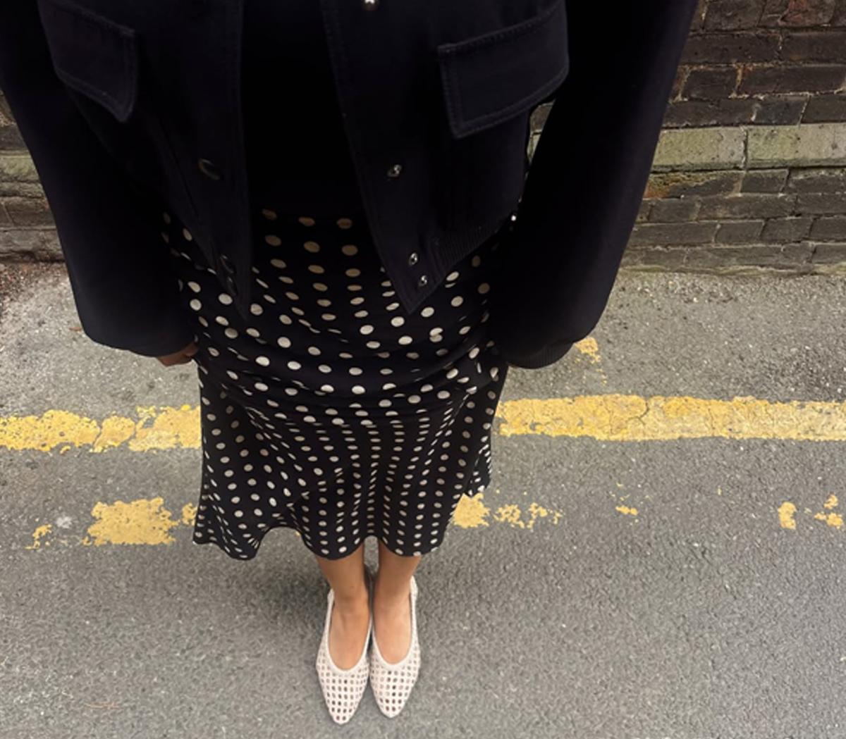 OFFICEMarais Basket Weave Slingback Court HeelsCream