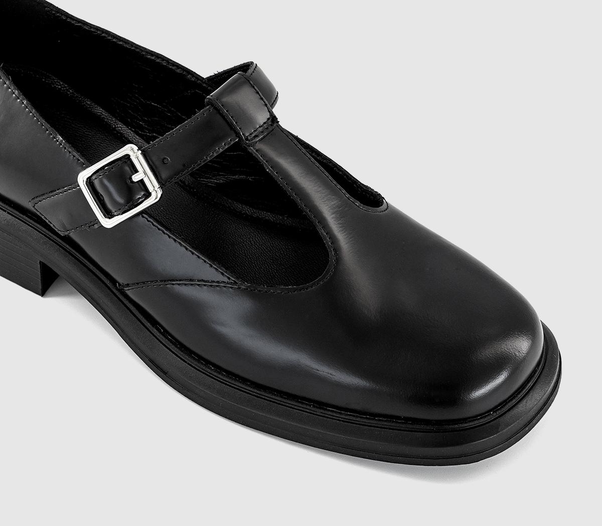 Vagabond ShoemakersEllis T-bar Mary JanesBlack Polished
