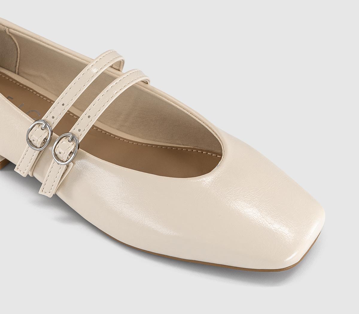 OFFICEFrancisco Double Strap Mary JanesOff White