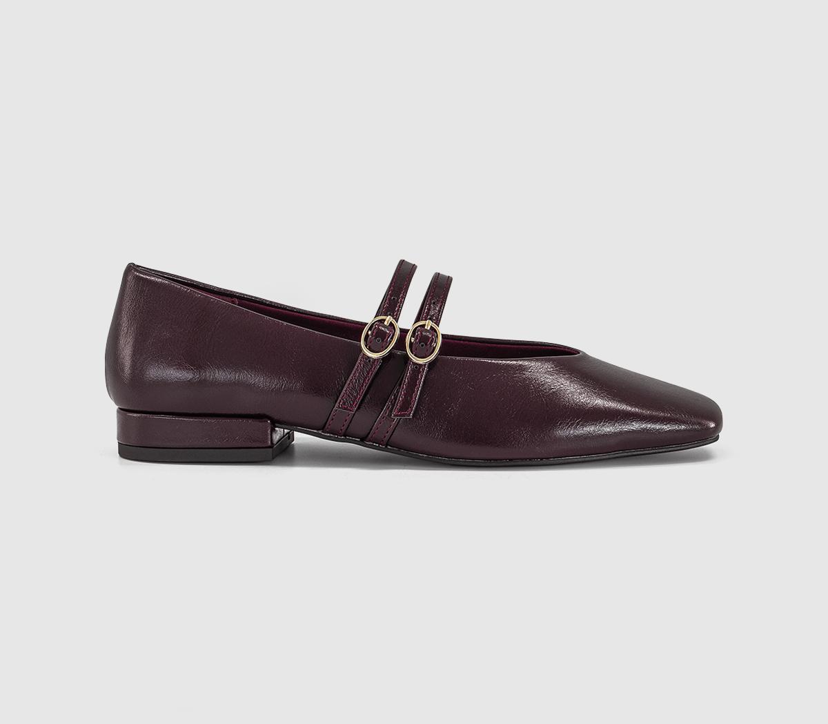 OFFICEFrancisco Double Strap Mary JanesBerry