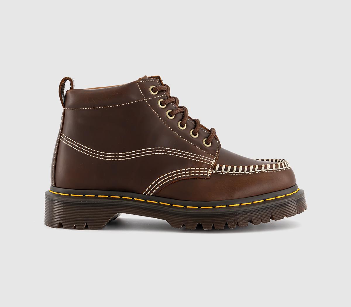 Dr. Martens Lowell Chukka Boots Butterscotch Orleans  Natural in Women's Size 5, Office Shoes