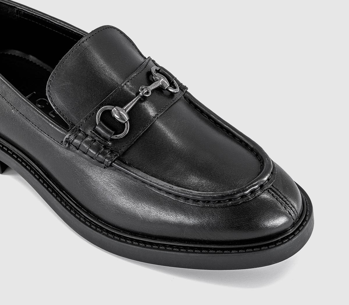 OFFICEMayfield Chunky Snaffle LoaferesBlack Leather