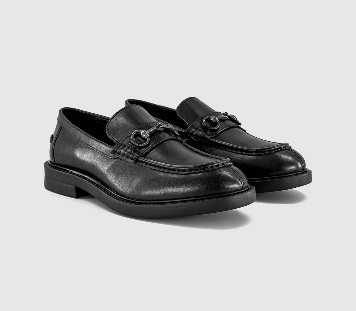 OFFICEMayfield Chunky Snaffle LoaferesBlack Leather