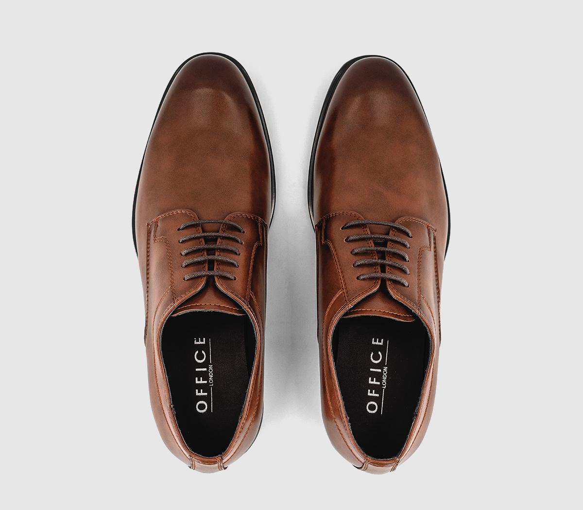 OFFICEMiles 5 Eye Derby ShoesTan