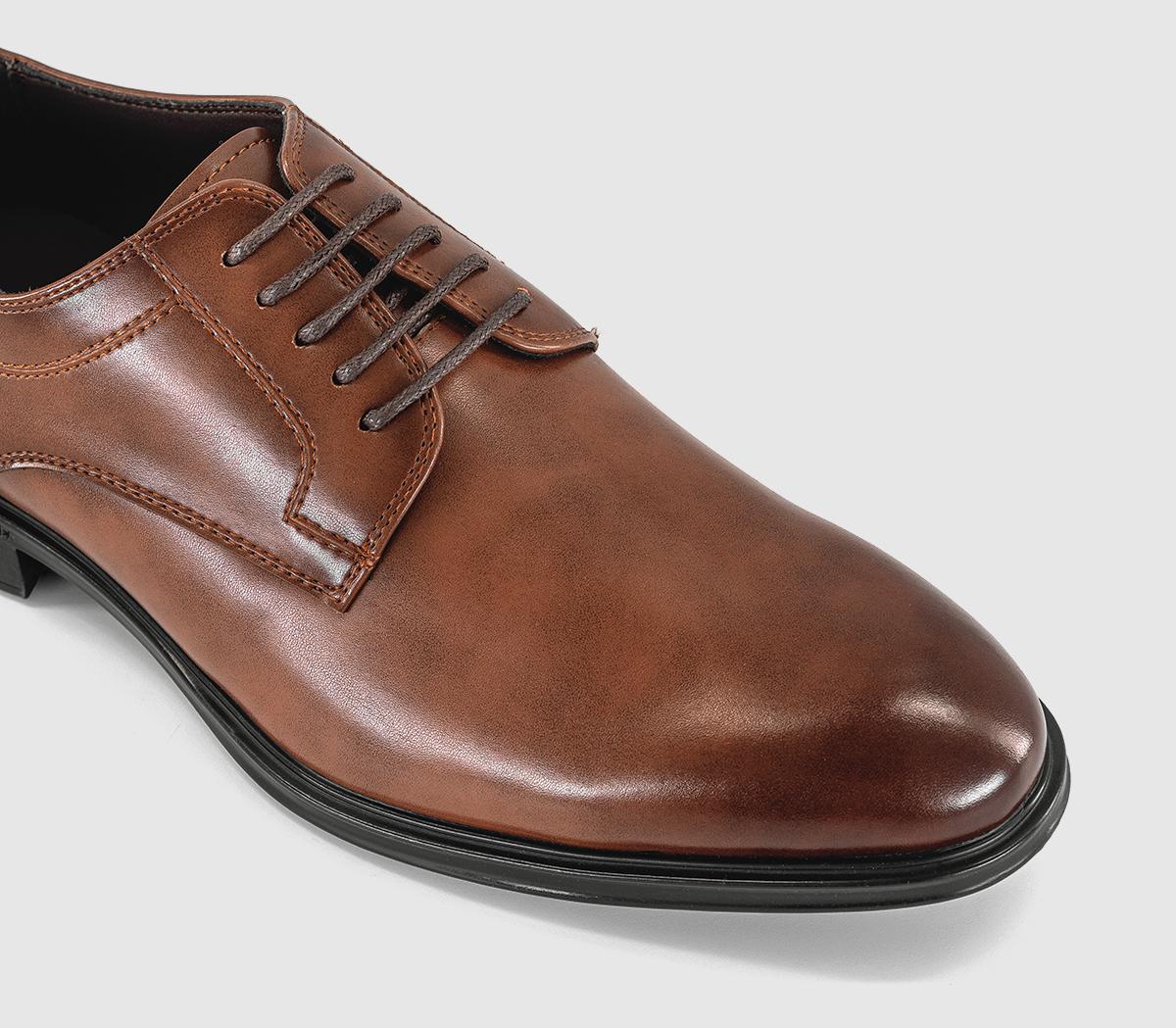 OFFICEMiles 5 Eye Derby ShoesTan