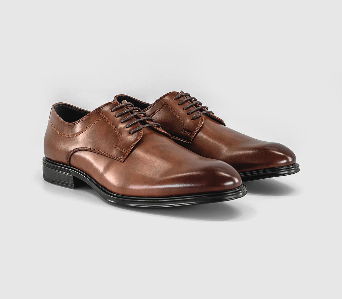 OFFICEMiles 5 Eye Derby ShoesTan