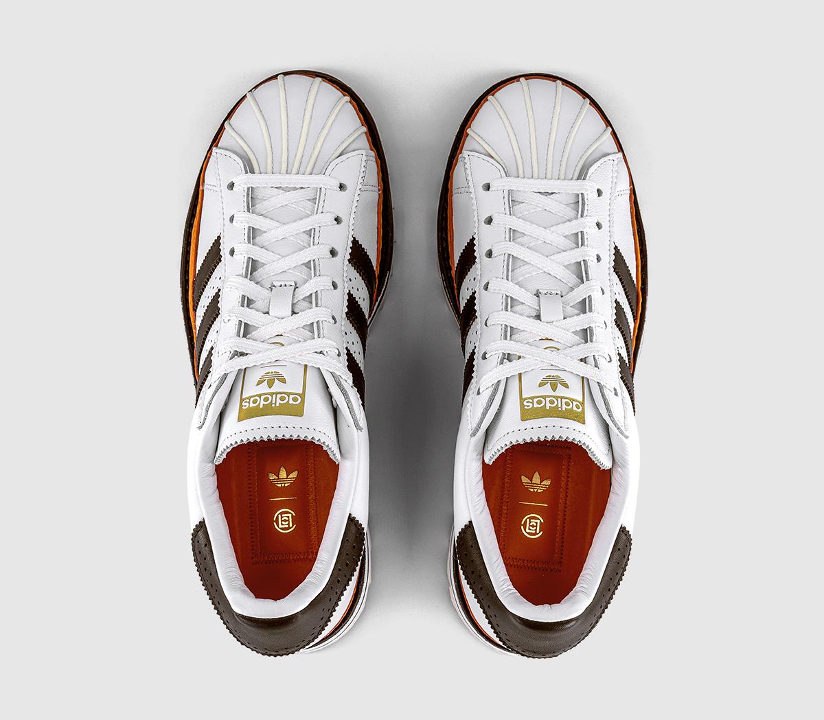 adidasClot Superstar By Edison ChenFtwr White Coffee Unity Orange