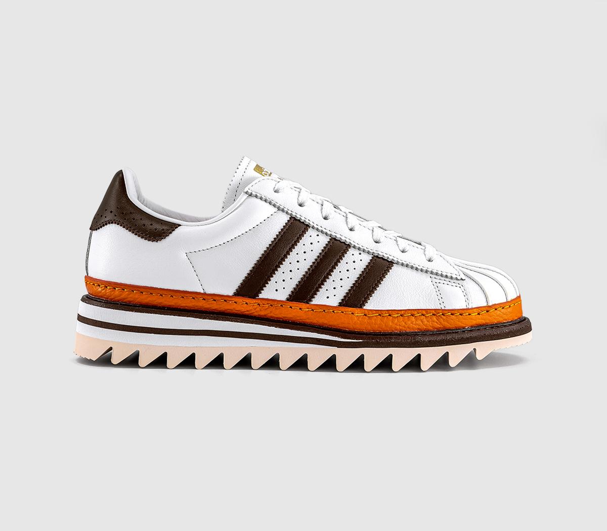 adidas Clot Superstar By Edison Chen Ftwr White Coffee Unity