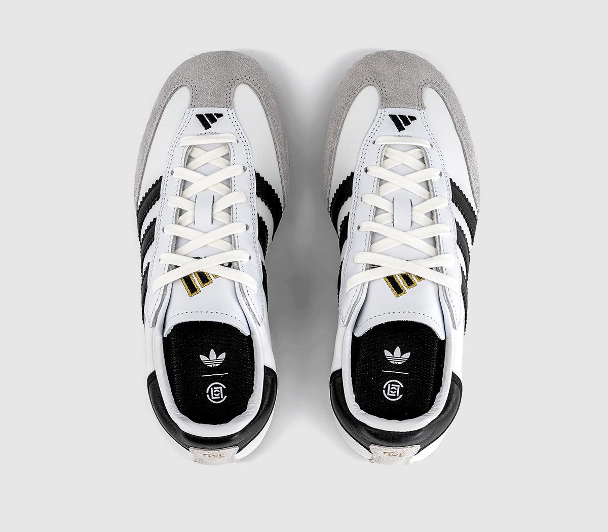 adidasx CLOT Samba By Edison ChenWhite Core Black White