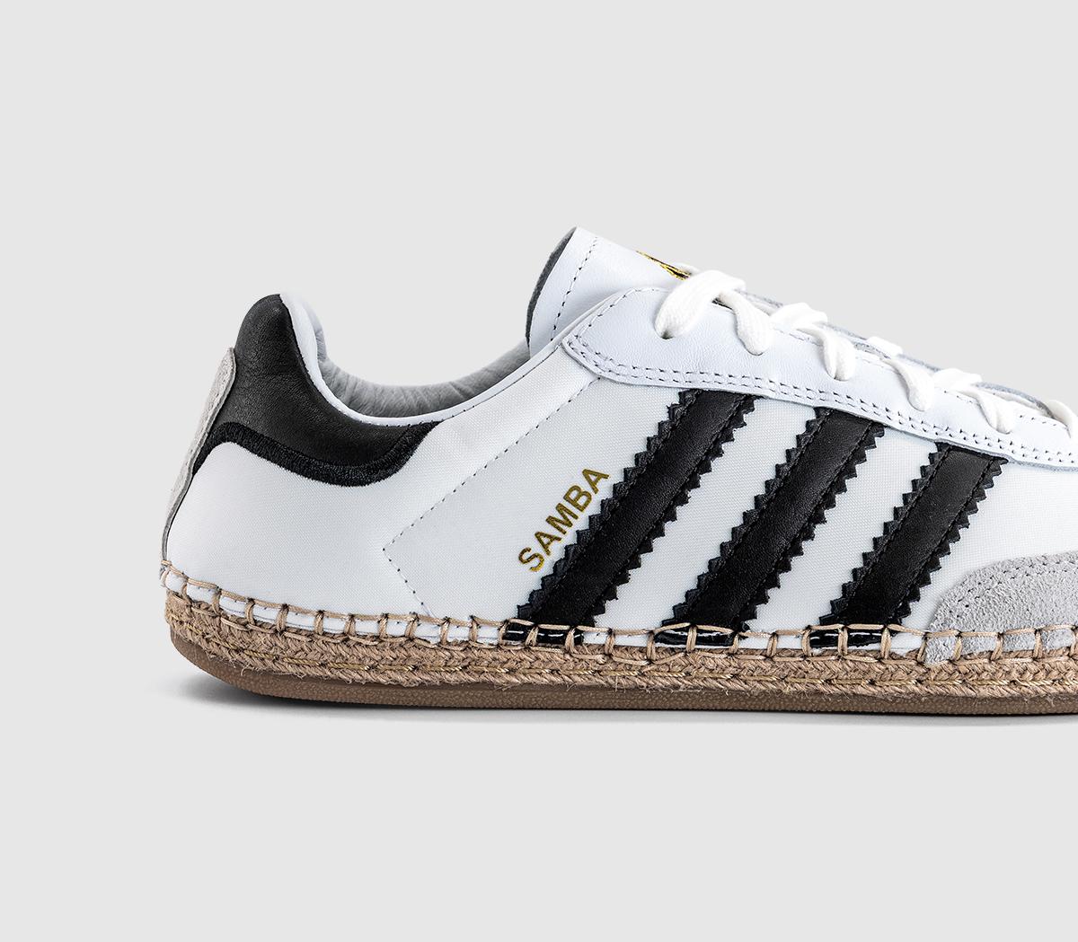 adidasx CLOT Samba By Edison ChenWhite Core Black White