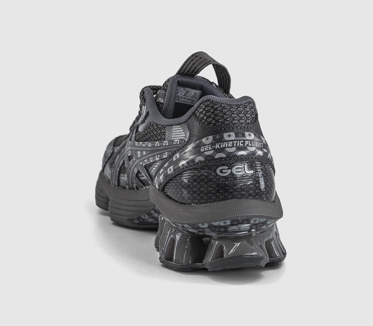 ASICSUS7-S Gel-kinetic Fluent TrainersKiko Curation Obsidian Grey Graphite Grey