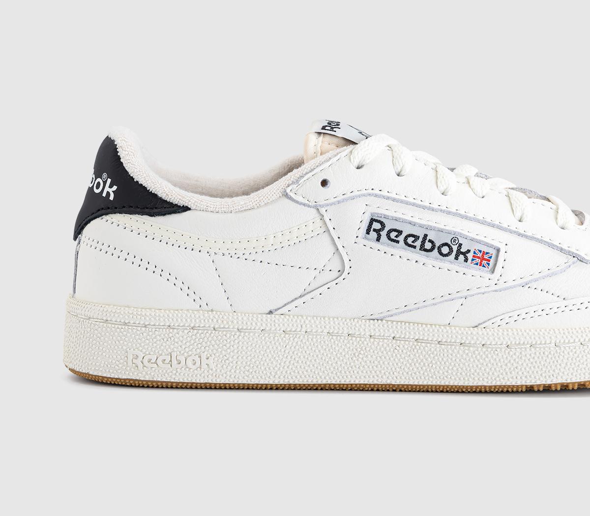 ReebokClub C 85 Vintage TrainersChalk Black Gum