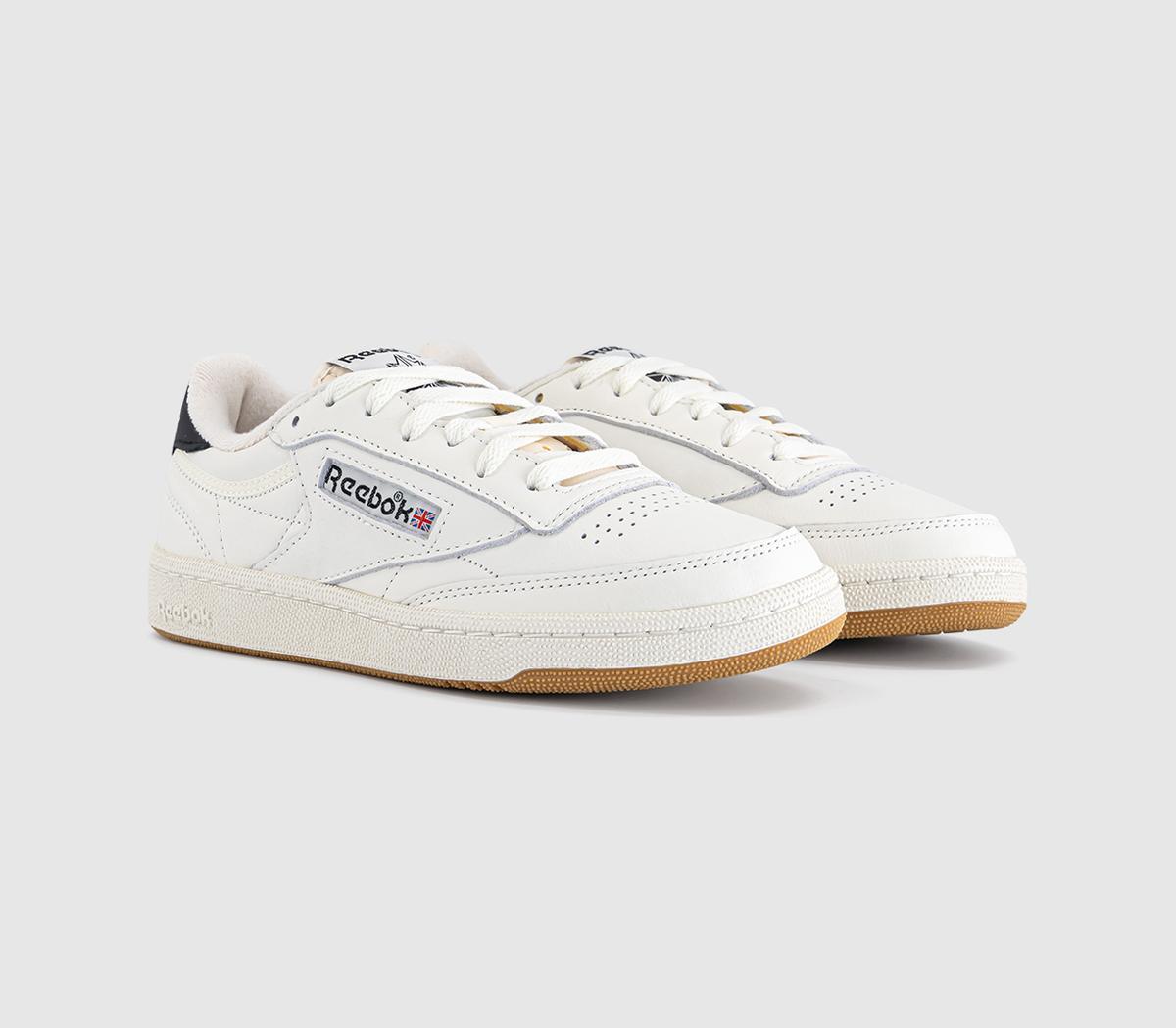 ReebokClub C 85 Vintage TrainersChalk Black Gum