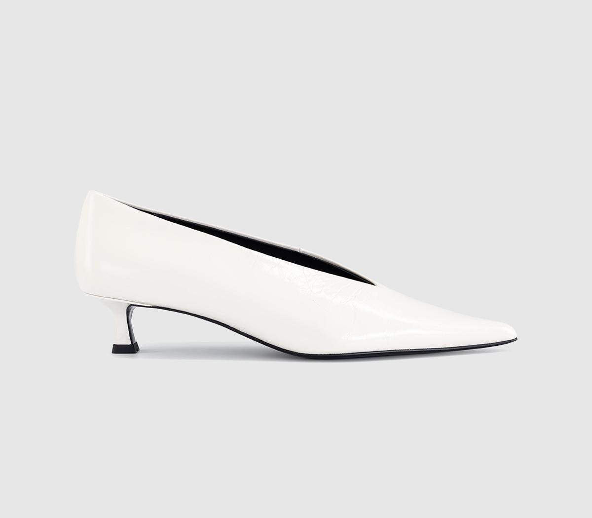 Tony BiancoCherry Kitten HeelsDove Crinkle