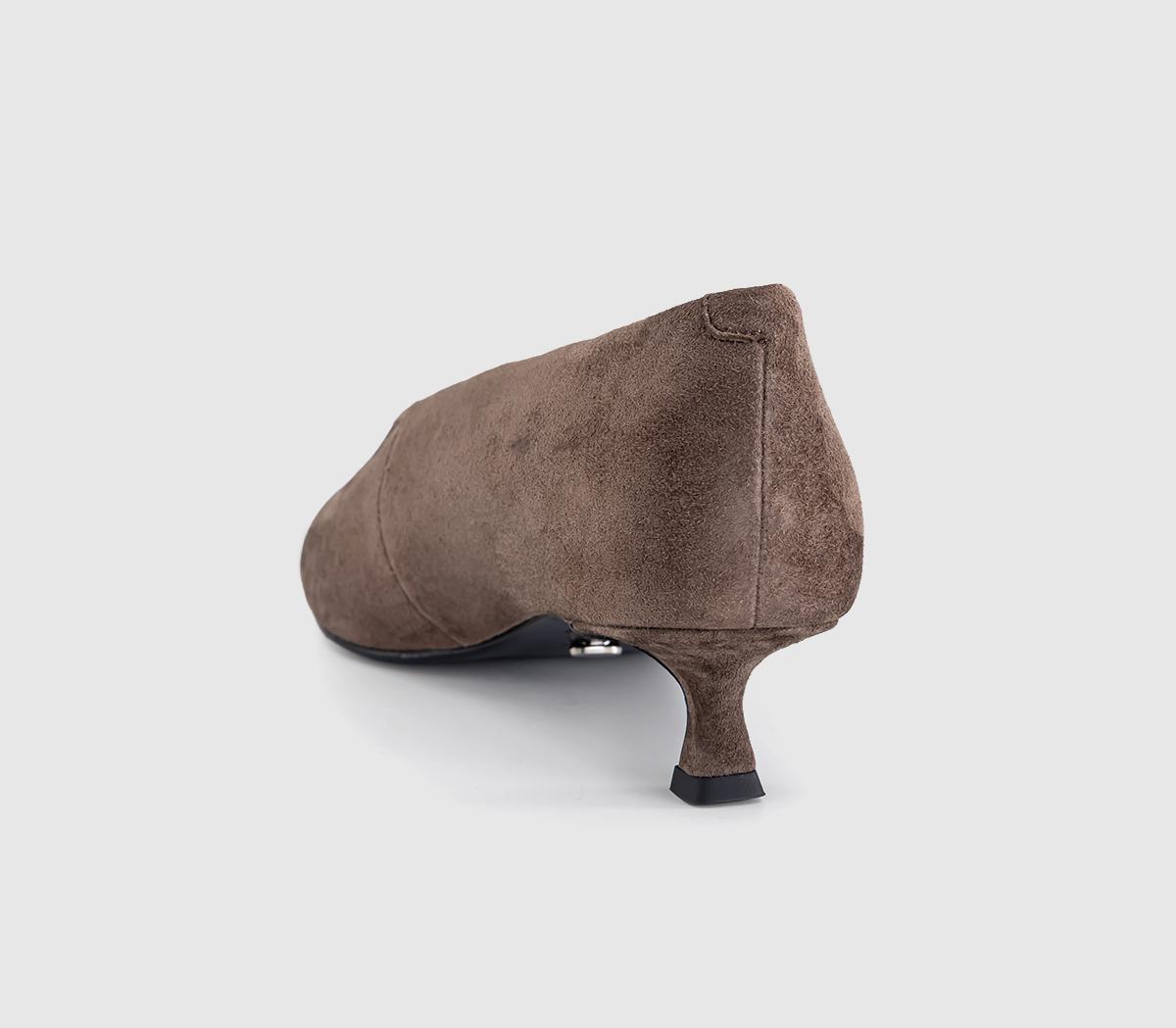 Tony BiancoCherry Kitten HeelsEspresso Suede