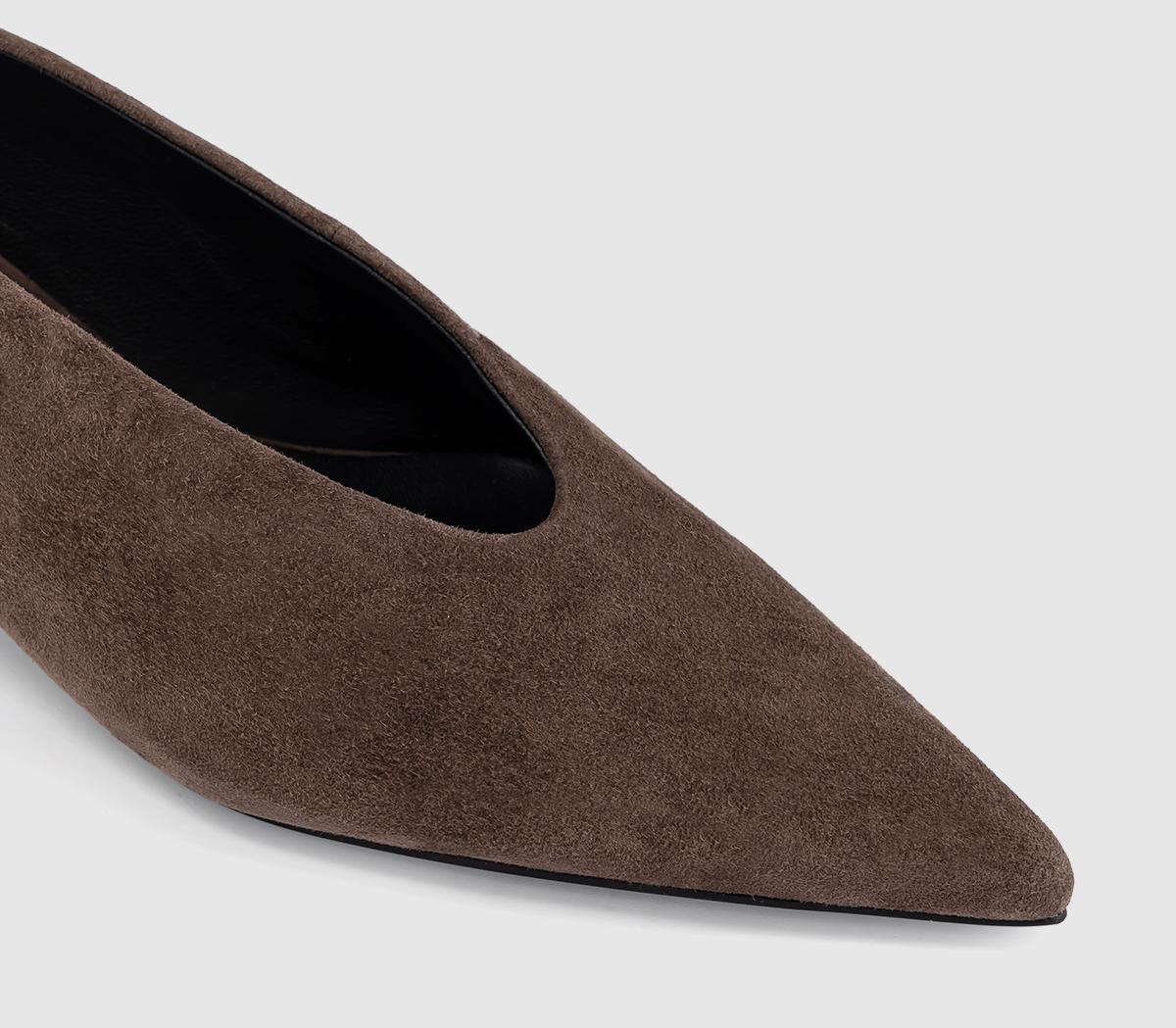 Tony BiancoCherry Kitten HeelsEspresso Suede