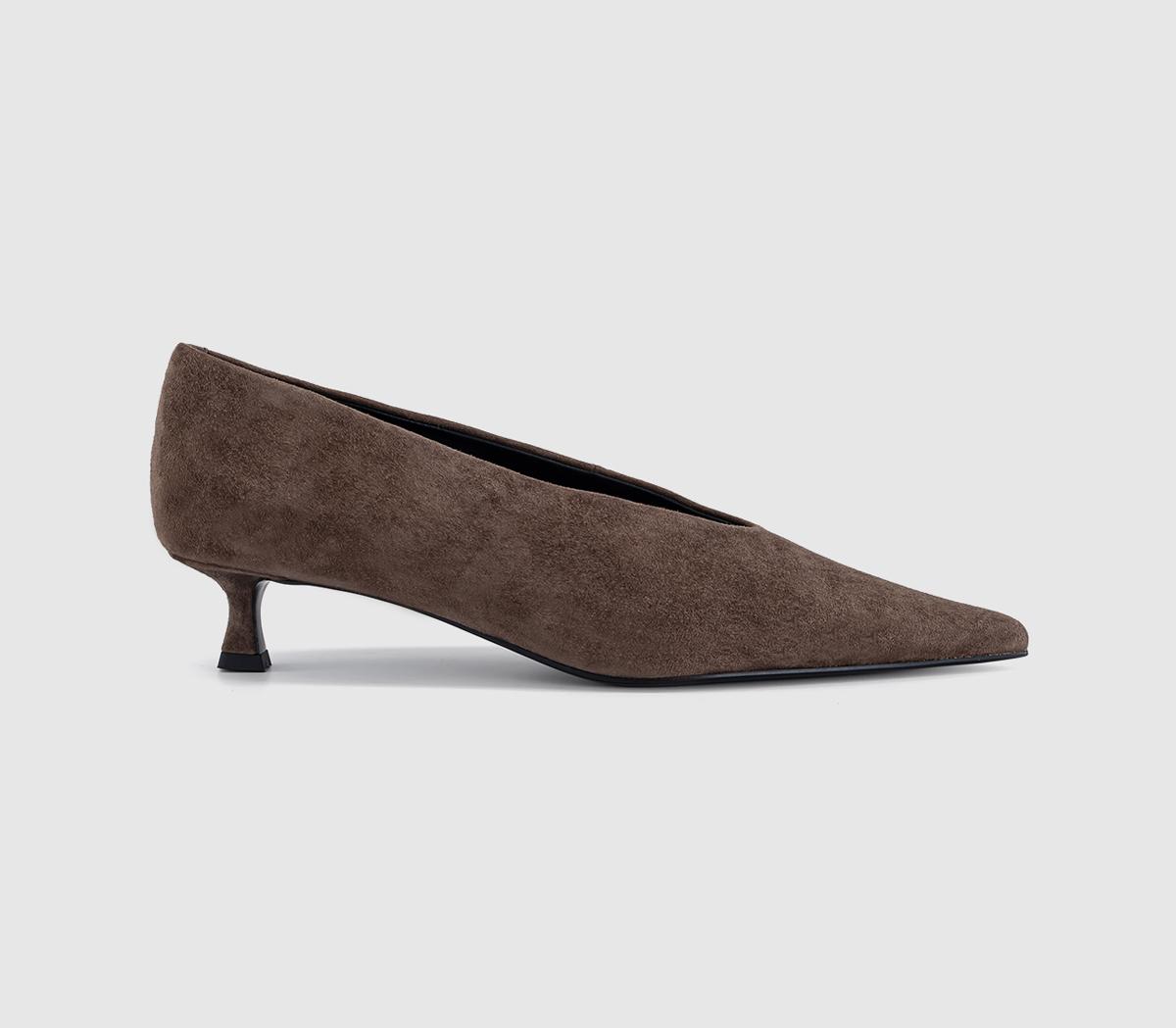Tony BiancoCherry Kitten HeelsEspresso Suede