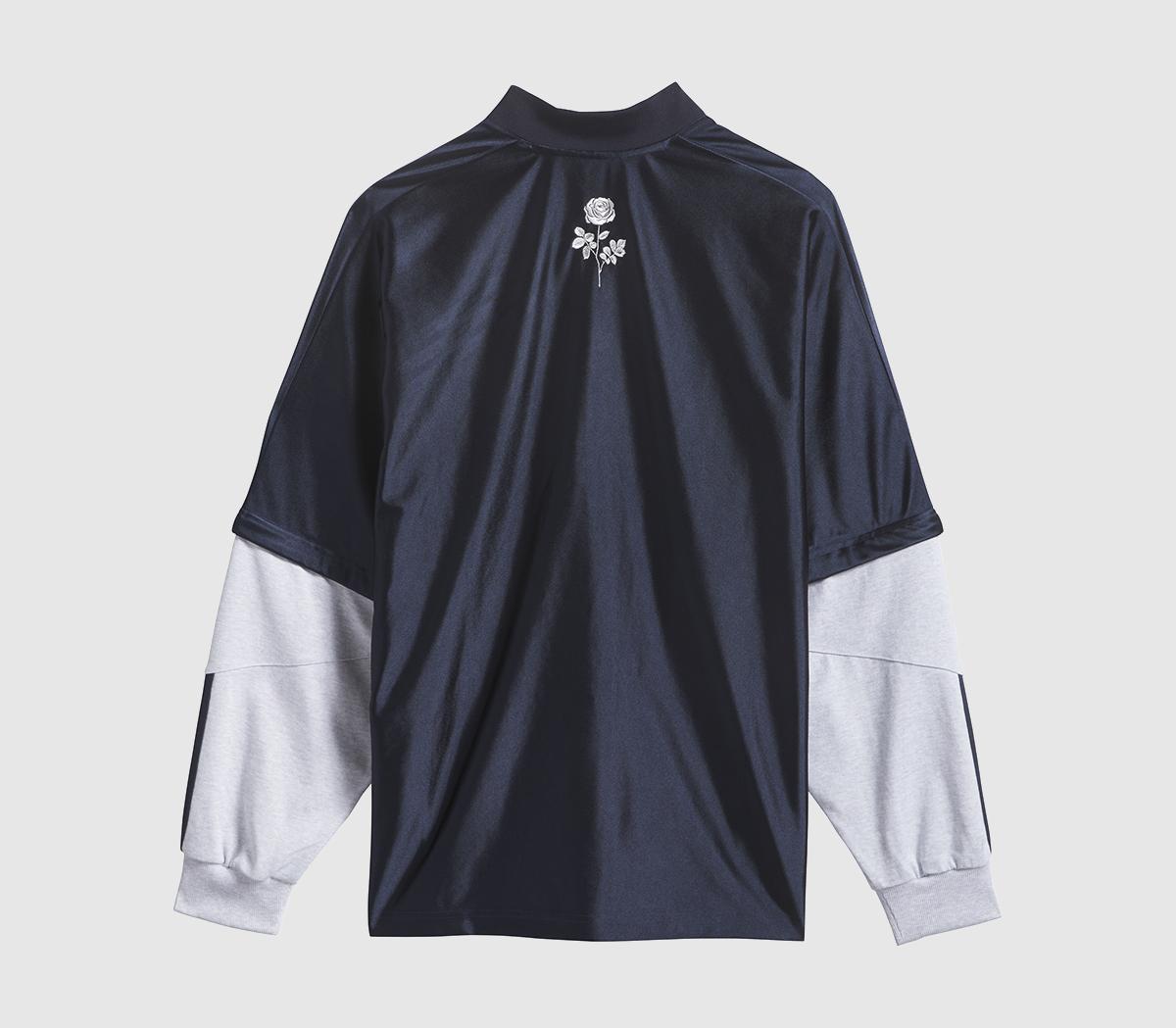 adidasadidas x Willy Chavarria Dazzle Long Sleeve JerseyLegend Inklight Grey Heather