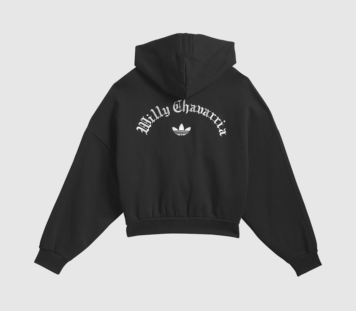 adidas adidas x Willy Chavarria Heavy Weight Hoody Black - Men's