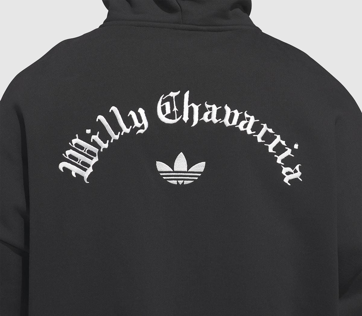 Adidas x Willy Chavarria Sweat スウェット adidas adidas x Willy Chavarria Heavy Weight Hoody Black - Men's