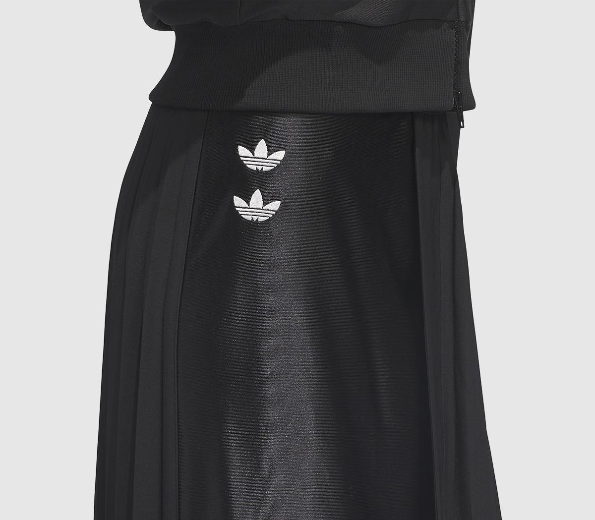 adidas adidas x Willy Chavarria Dazzle Pleat Skirt Black - Women's