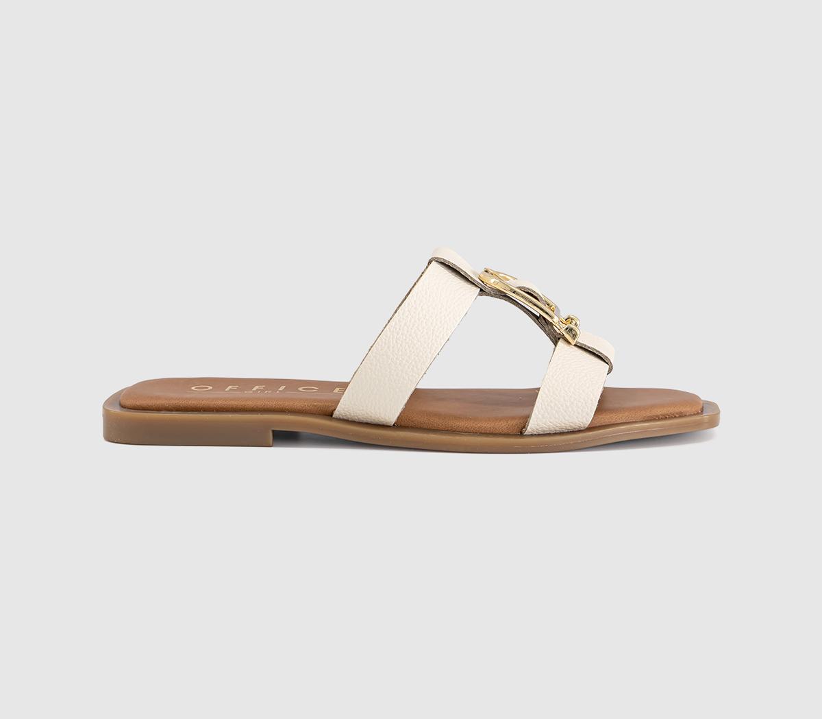 OFFICESantana Belt Detail SlidersOff White