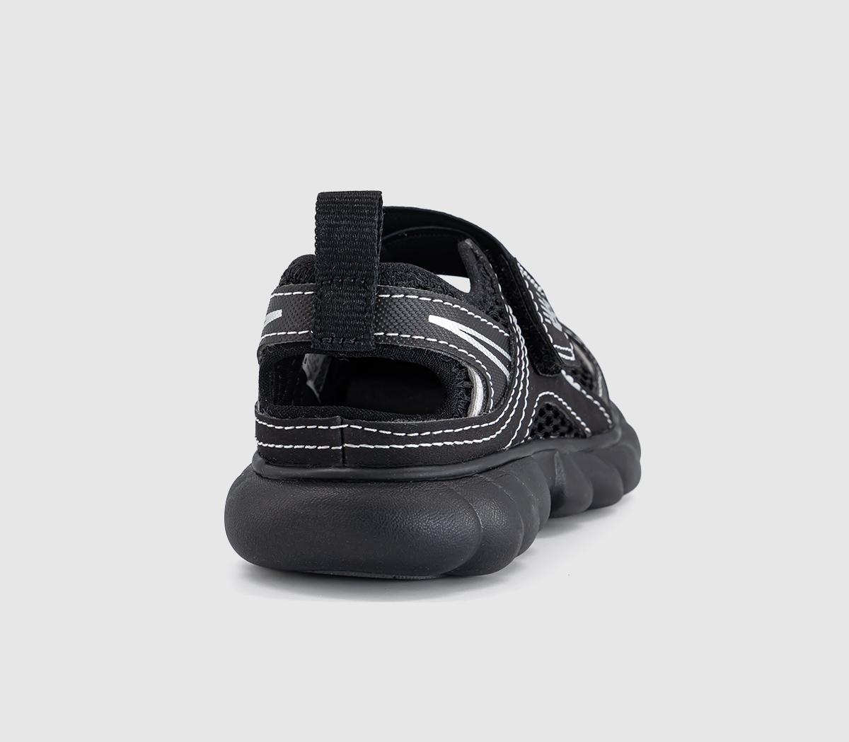 New Balance230 Toddler TrainersBlack Silver Metallic